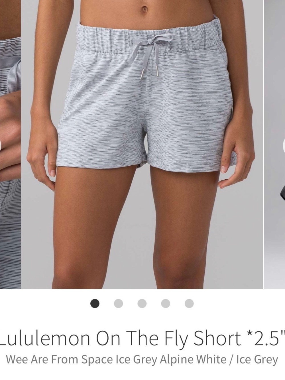 Lululemon On the Fly MR Short 2.5” – Size 10
